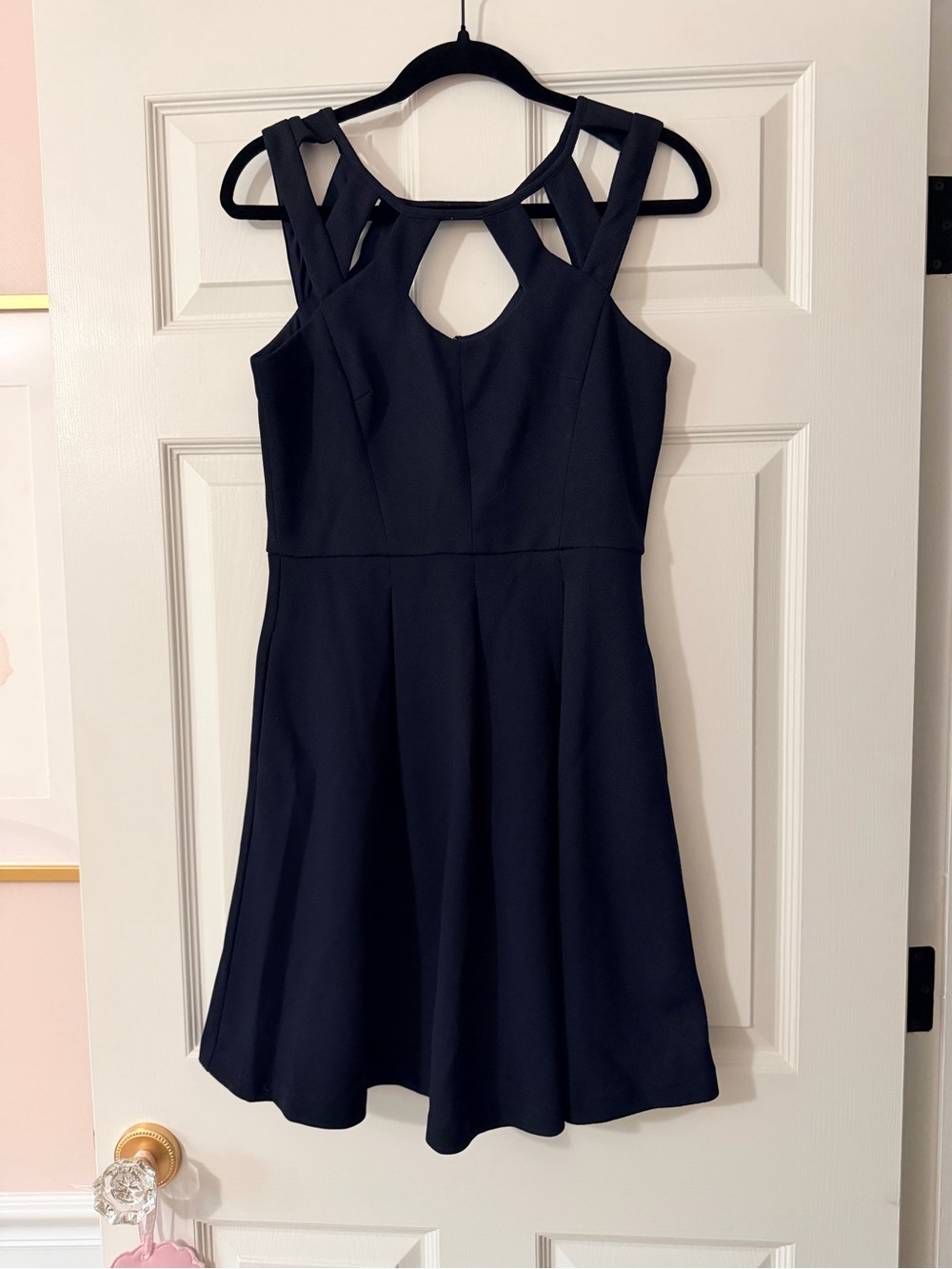 Betsey Johnson Cutout Fit-and-Flare Dress